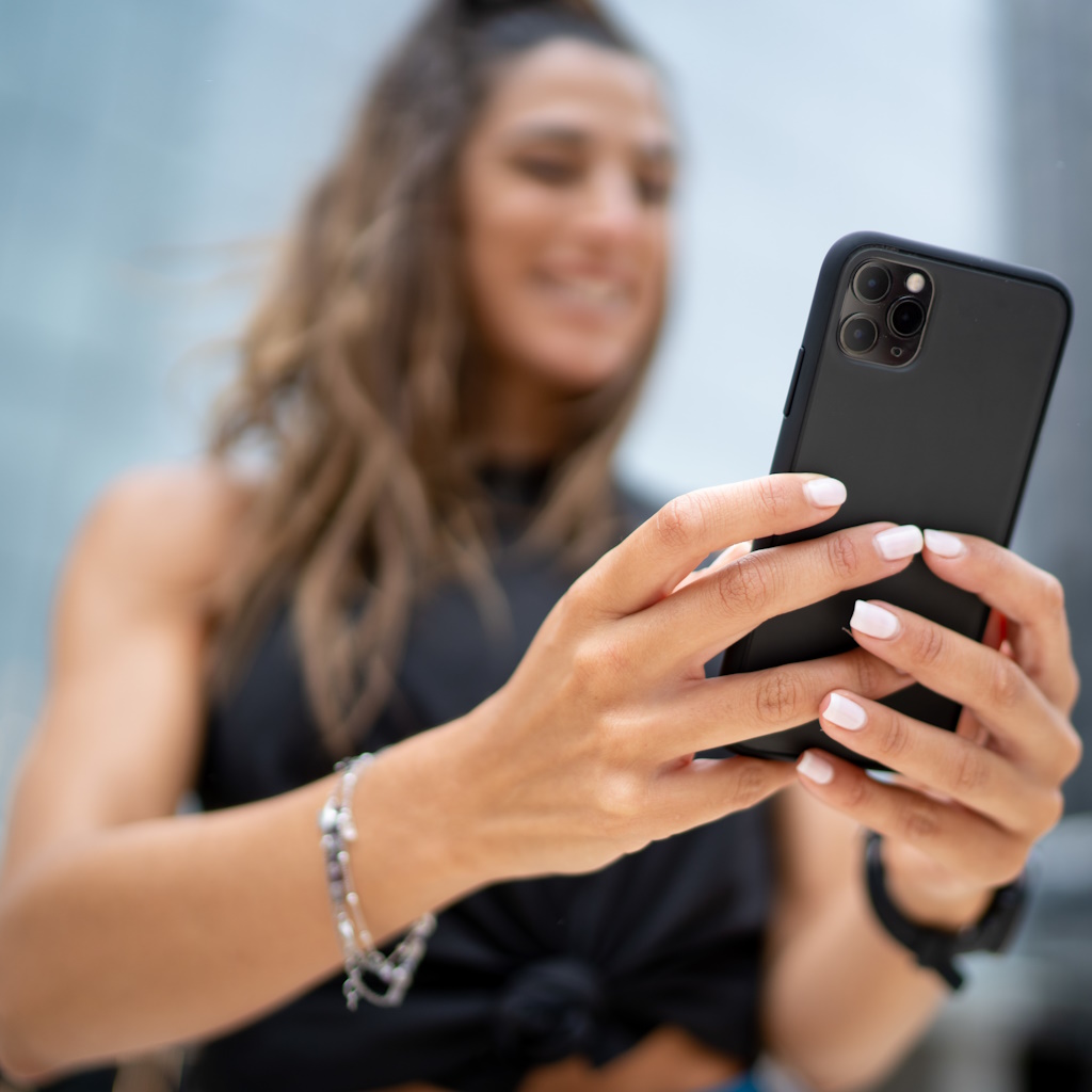 Registering using cellphone